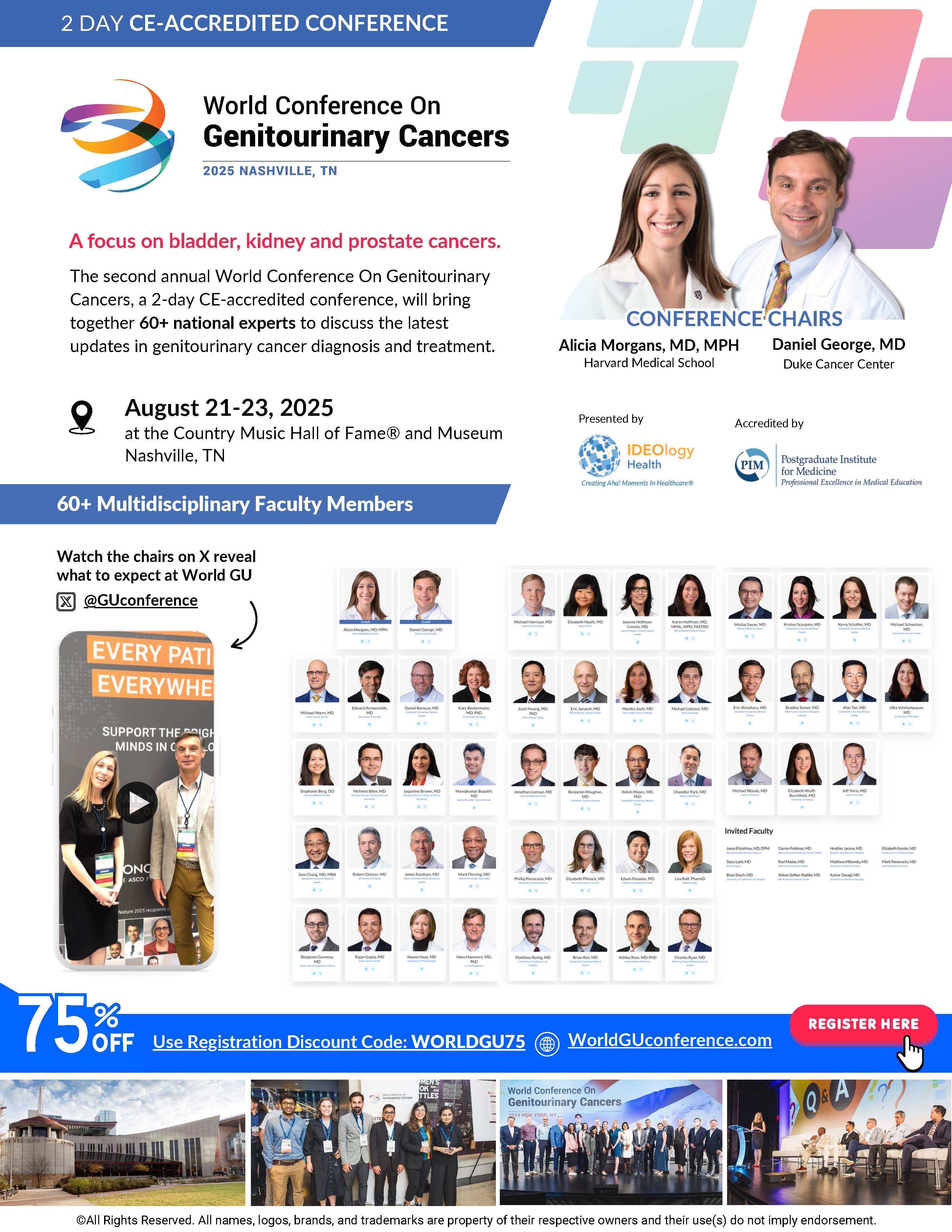 Flyer for WGU conference