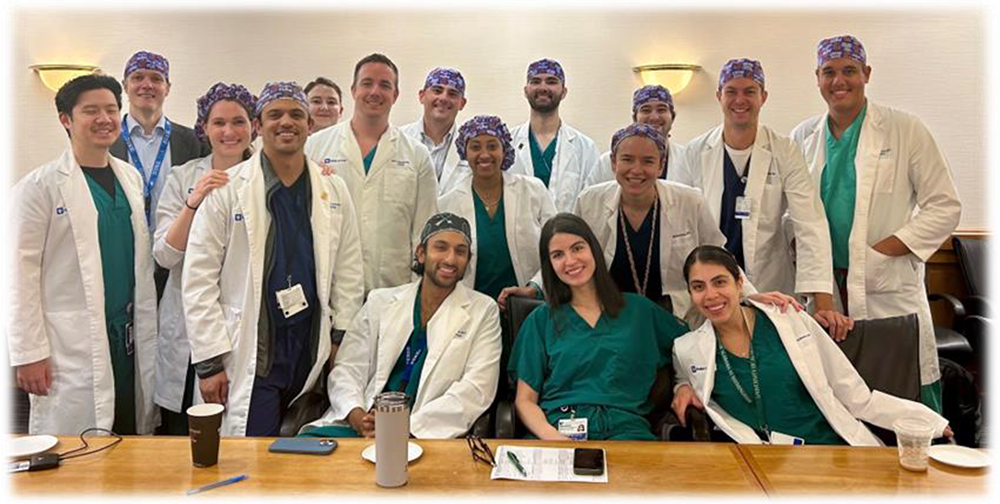 Group photo of Urology Residents
