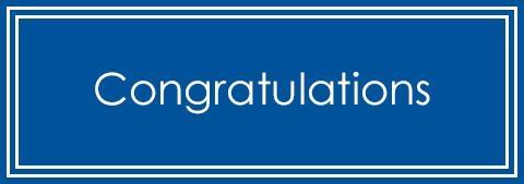 Congratulations banner
