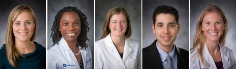 Five faculty members from the Duke Department of Surgery