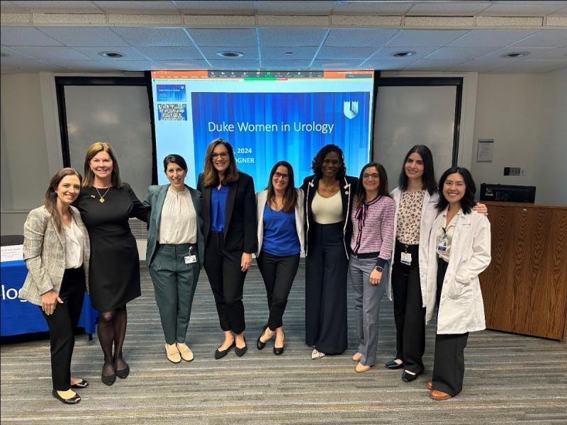 Duke Women in Urology Grand Rounds participants