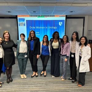 Duke Women in Urology Grand Rounds participants